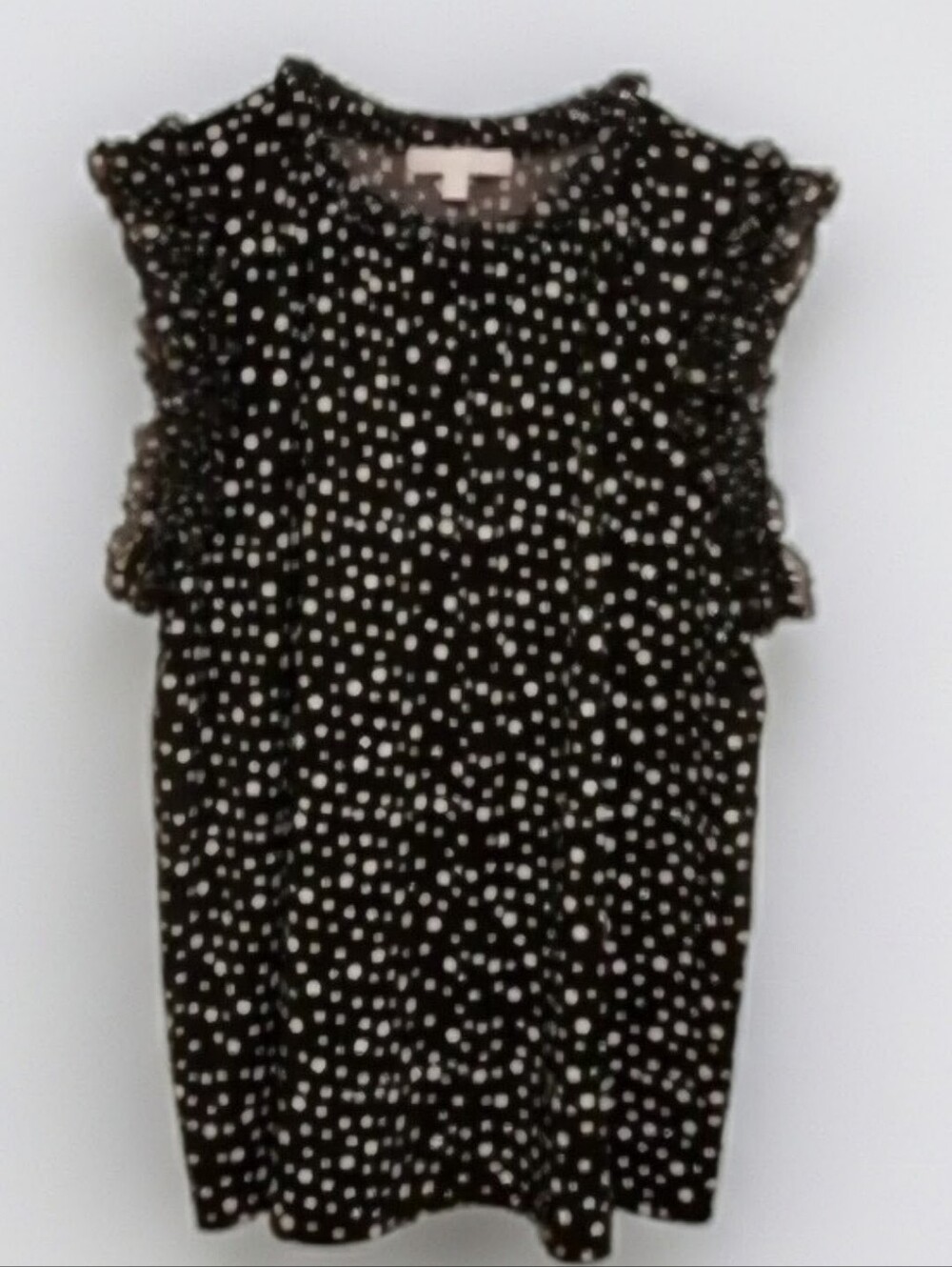 Frilly Polka Dot Blouse